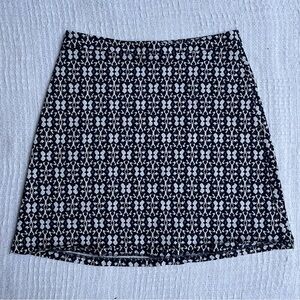 Navy and white Margret M skirt size Medium